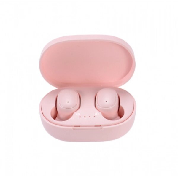 Навушники блютуз 5,0 з мікрофоном A6S PROTWS Рожеві (без упаковки) від компанії Магазин "Astoria-gold" - фото 1