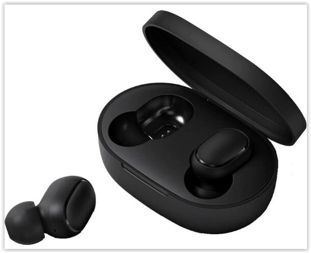 Навушники Xiaomi Redmi AirDots Black від компанії Магазин "Astoria-gold" - фото 1