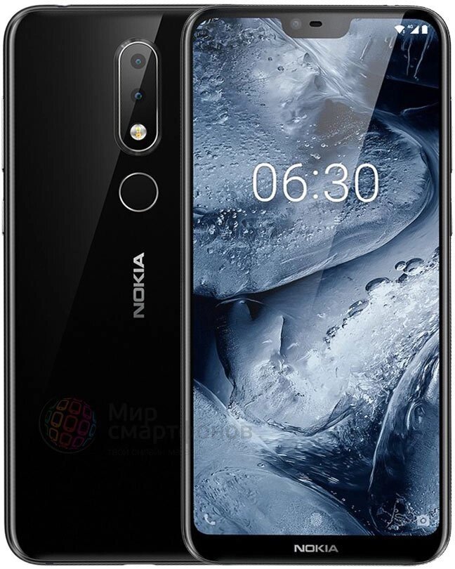 Nokia 6.1 Plus TA-1116 4 / 64Gb black від компанії Магазин "Astoria-gold" - фото 1