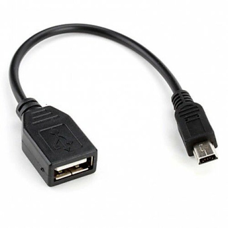 Переходник кабель OTG mini USB 2.0 від компанії Магазин "Astoria-gold" - фото 1