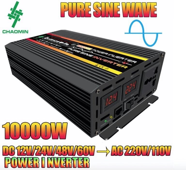 Перетворювач напруги інвертор 12/220V PH-RD чиста синусоїда 1500W (пікова 10000w) від компанії Магазин "Astoria-gold" - фото 1