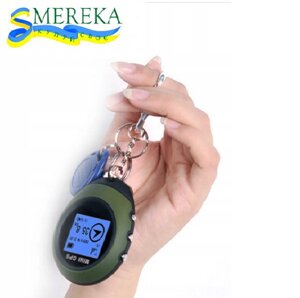 Трекер GPS міні компас Smereka PG-03 для туристів, рибалок. Гарантія 12 місяців