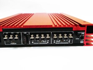 Автомобільний підсилювач звуку Kenwood MRV-1907U + USB 4000Вт 4х канальний Прозорий корпус