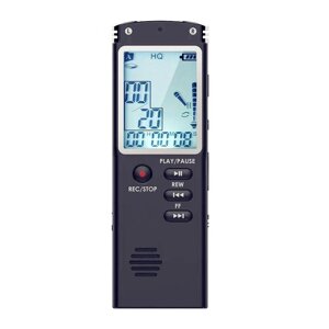 Цифровий професійний диктофон Kebidumei Т60 8 GB + MP3 плеєр з РК екраном