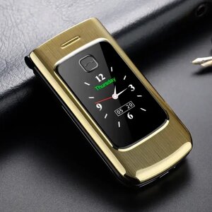Мобільний телефон розкладачка Yeemi K21 (Tkexun F18) золото