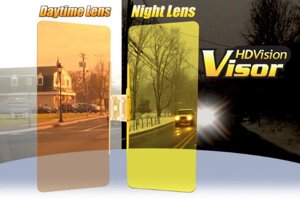Cолнцезащітний антивідблиску козирок для автомобіля HD Vision Visor