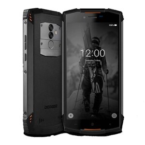 Захищений Смартфон Doogee S55 Lite black Рочной корпус з металу і полікарбонату Повний захист від води і пилу IP68