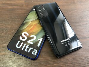 Смартфон S21 Ultra 8/256GB Android, 6,7 большой экран черный реплика 1к1
