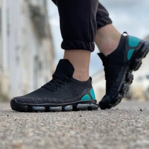 Кросівки в стилі N! ke VaporMax Чорні Чоловічі Чорні (розміри: 42) - 801