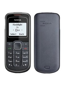 Кнопковий мобільний телефон Nokia 1202 з великим екраном, FM-радіо 860 Мач