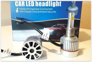 LED Автолампи в Фари H3 (відеоогляд)