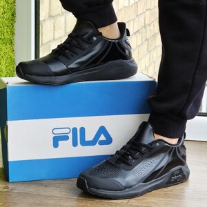 Кросівки F! LA Чорні Чоловічі Філа для бігу (розміри: 41,42,43,44,45)