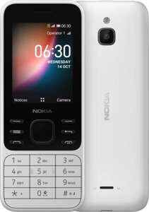 Мобільний телефон NOKIA 6300 2 SIM 2 Мп білий