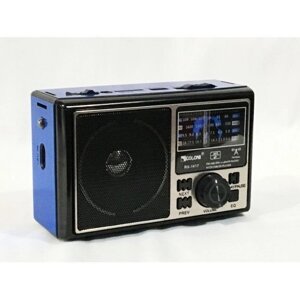Портативний радіо приймач GOLON RX 1417 USB FM Синій