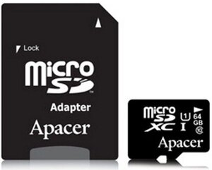 Карта пам'яті microSDHC 64GB Високої якості для Вашого пристрою