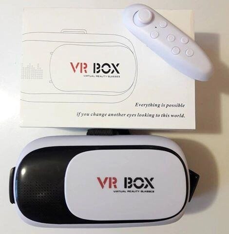 Шолом Окуляри Віртуальної Реальності VR BOX G2 (з пультом) (відеоогляд) - вибрати