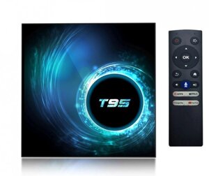 Smart TV набір -top Box AllWinner T95 H616 2/16 GB - Android 10 Network Player Box