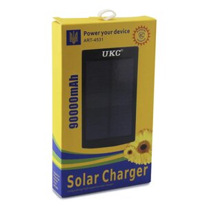 Портативний акумулятор Power Bank Сонячна батарея 90000mah / 803 (реальна ємність 4800)