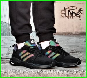 Кросівки Adidas Чорні Хамелеон Чоловічі Адідас Y3WXS (розміри: 42,43,44,45)