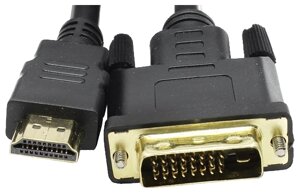 Кабель DVI - HDMI для монітора HDMI - DVI 24+1pin 1.5 M