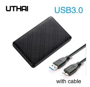 Кейс кишеня для жорсткого диска 2,5 дюйма, SATA 3,0 на USB 3,0 UTHAI