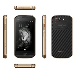 Захищений Смартфон Doogee S30 gold корпус метал, кевлар Стандарт захисту IP68