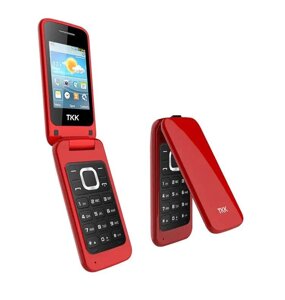 Телефон розкладачка ТКК 2.4 дюйма 800 Мач Дві SIM-картки з ліхтариком