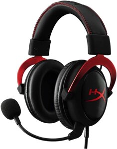 Ігрова гарнітура навушники HyperX Cloud II об'ємний звук 7.1, знімний мікрофон