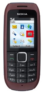 Мобільний телефон Nokia 1616 Legend кнопковий червоний