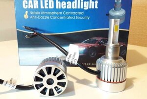 LED Автолампи в Фари H3 (відеоогляд)