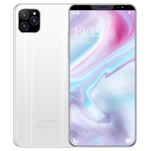 Смартфон i13 Plus, 4 + 64 ГБ, 8 + 16 МП, 5,8 дюйма, 4G white