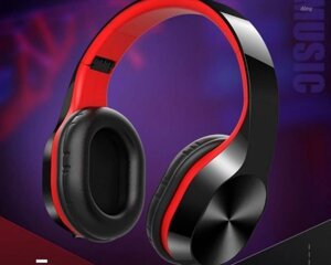 Навушники Bluetooth Amoi T5 чорно-червоні