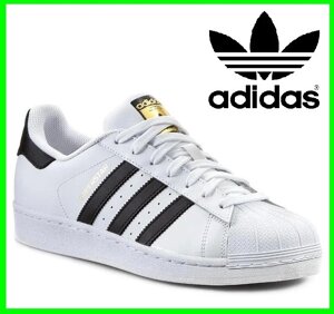 Кросівки Adidas Superstar Білі Адідас Суперстар (розміри: 43) Відео Огляд