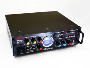 Підсилювач звуку Sonixin AV-339BT + USB + Fm + Mp3 + КАРАОКЕ + Bluetooth