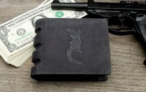 Шкіряний гаманець Always Wild для чоловіків код 85 (св-коричневий)
