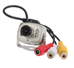 Відеокамера ZK-208С аналогова кольорова з мікрофоном з ІЧ-підсвіткою