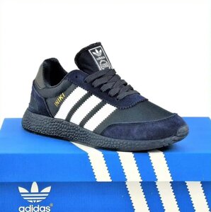 Кросівки Ad! das Iniki Runner Boost Сині Жіночі Адідас (розміри: 39,40) Відео Огляд