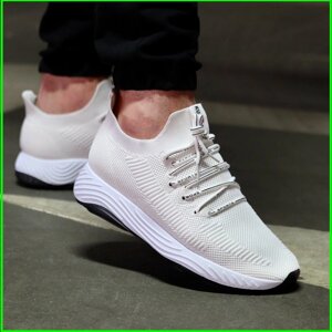 Кросівки Чоловічі Білі Тканинні Boost Пінка (розміри: 43,44,45) — 05
