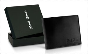Чоловік шкіряний гаманець бренд Paul Rossi Польща
