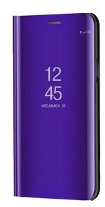 Чохол-книжка дзеркальний Mirror для Samsung пурпурний