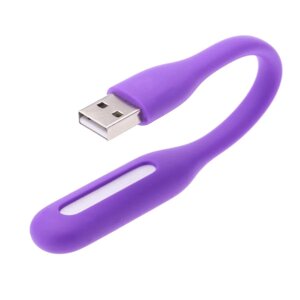 USB лампа для ноутбука юсб ліхтарик, світильник фіолетовий