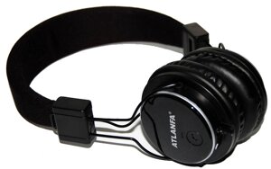 Бездротові навушники Bluetooth Atlanfa AT-7611 Black (300436)