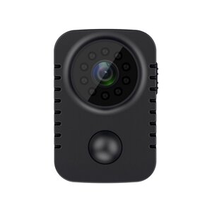 Мінівідеокамера MD29 FullHD 1080P карта з датчиком руху, нічним баченням на кліпсі
