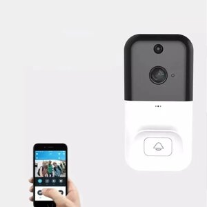 Розумний дверний замок Домофон SMART DOORBELL X5 wifi працює від 3x 18650 Відеодзвінок для квартири