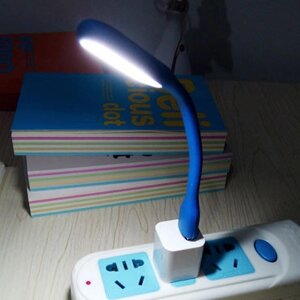 USB-лампа для ноутбука спідниця, світильник синій