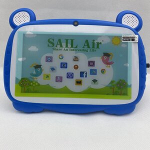 Дитячий навчальний 7-дюймовий Android-планшет з SIM-картою SAIL Air чотириядерний з протиударним чохлом