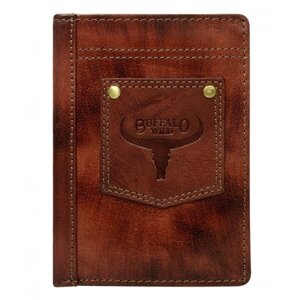 Чоловічий гаманець-портмоне Buffalo Wild натуральна шкіра Польща