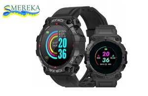 Смарт Bluetooth-годинник Smereka FD68s водонепроникний сенсорний крокомір, підрахунок калорій гарантія 12 місяців