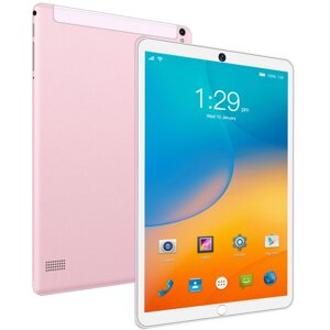 Планшет S2 10,1-дюймовий Android 10, 8 ГБ + 256 ГБ Dual Os 6600 мА·год Wi-Fi + 4 g рожевий