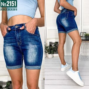 Шорти джинсові XD 2151 стрейч-коттон Р. 25-28 Н Розпродаж!
